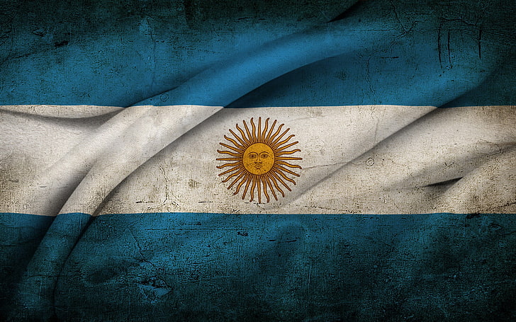 HD wallpaper: argentina, flag, close-up, no people, blue, textile, indoors  | Wallpaper Flare