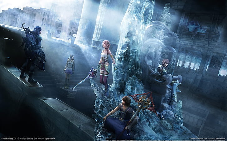 Final Fantasy XIII-2 PC game, HD wallpaper