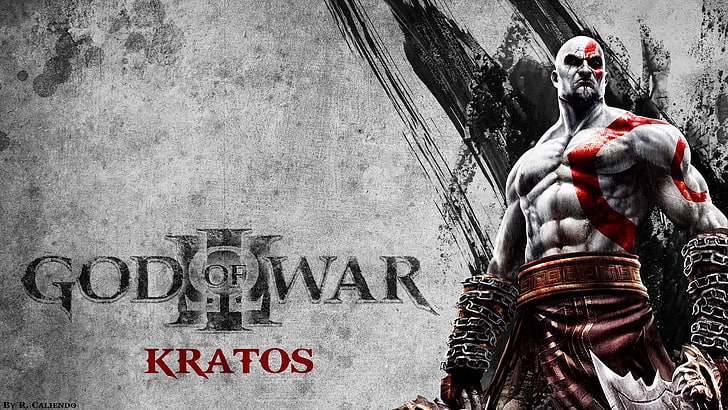 kratos god of war pc games 1920x1080  Video Games God of War HD Art