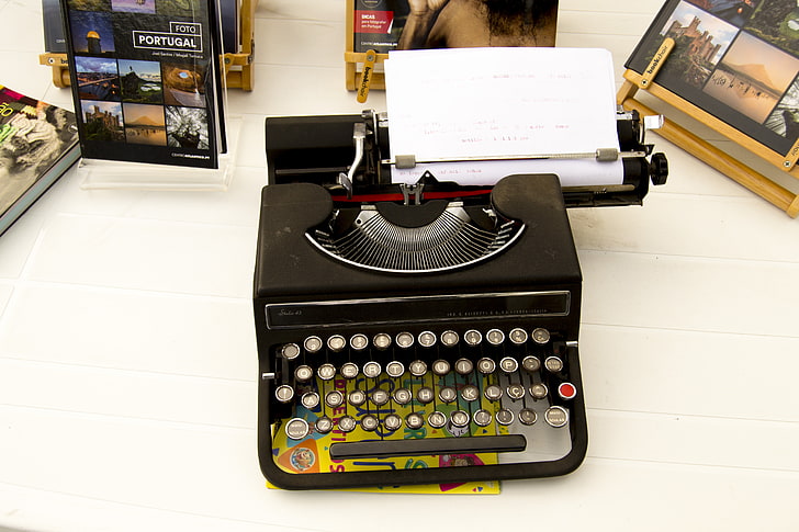 photography, Portugal, typewriters, vintage, technology, machinery