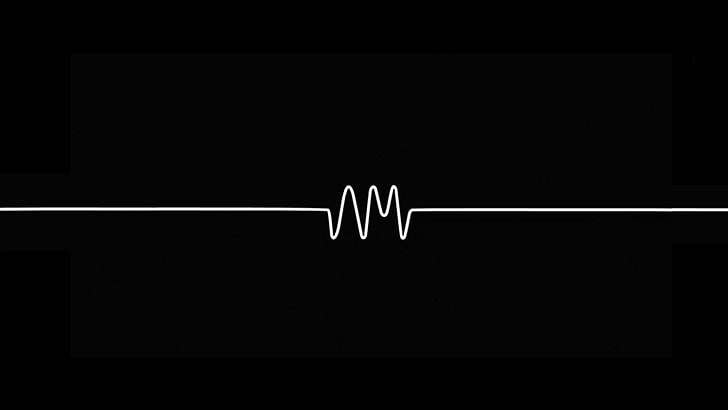 Hd Wallpaper Seismograph Line Arctic Monkeys Minimalism Simple