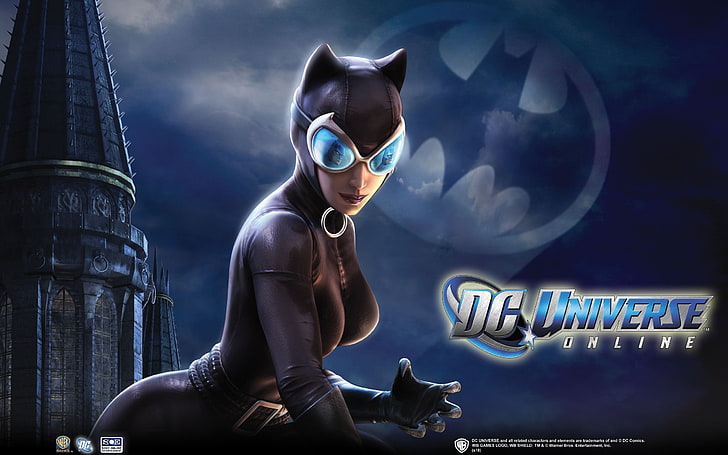 DC Universe Online Game HD Desktop Wallpaper 03, one person, young adult