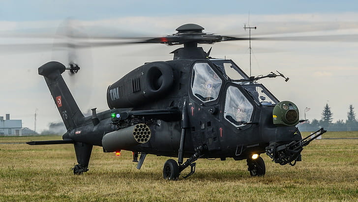 AgustaWestland T129, helicopters, military, TAI, Turkish Aerospace Industries
