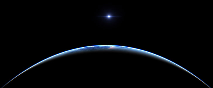 Space Engine, planet - space, planet earth, astronomy, sky, black background, HD wallpaper