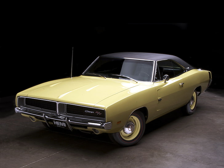 HD wallpaper: yellow muscle car, Dodge, 1969, Wallpapers, Musclecar, Dodge  Charger | Wallpaper Flare