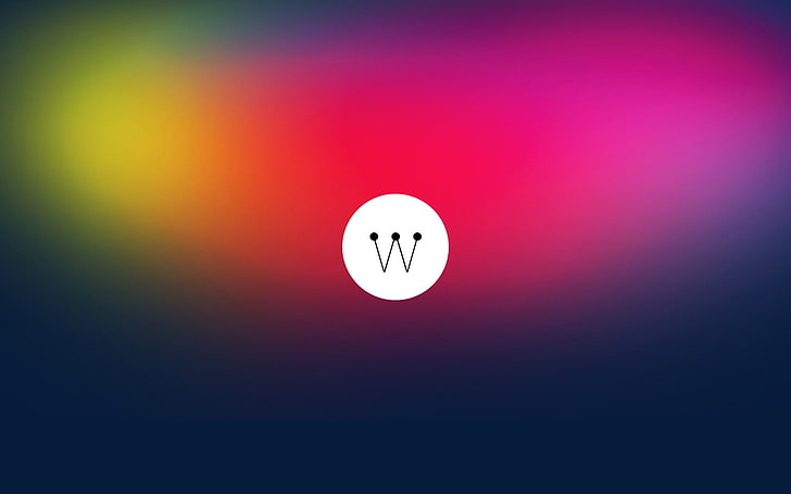w logo, contrast, brilliancereview, colorful, minimalism, no people, HD wallpaper