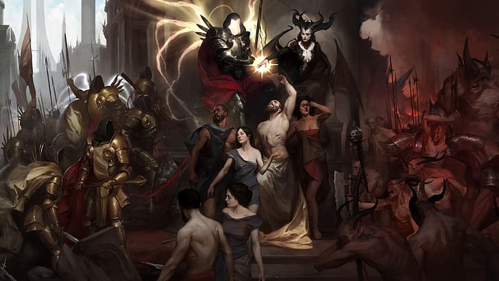 Diablo IV, Lilith (Diablo), HD wallpaper