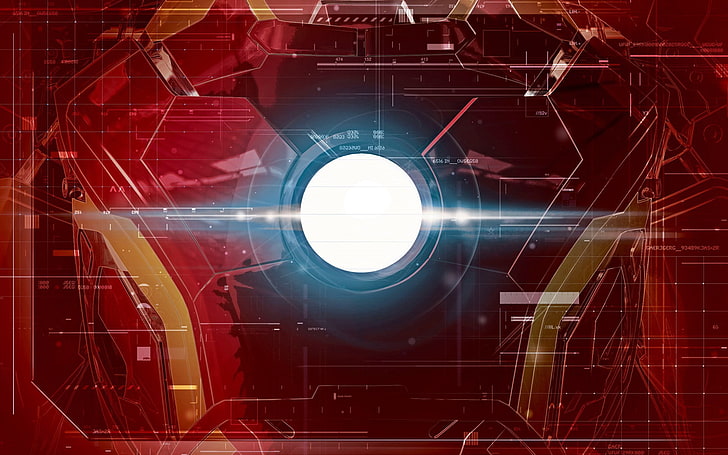 HD wallpaper: Iron-Man's heart reactor, Arc Reactor, Iron Man, Marvel  Comics | Wallpaper Flare