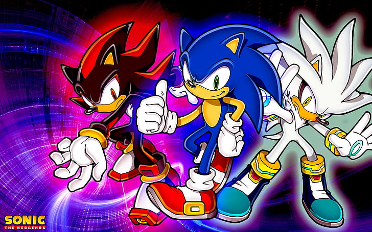 Sonic The Hedgehog wallpaper, Shadow the Hedgehog, multi colored