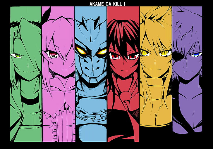 HD wallpaper: Anime, Akame ga Kill!, Akame (Akame Ga Kill!), Leone (Akame  Ga Kill!)