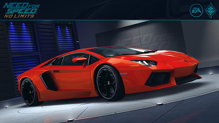 Need for Speed: No Limits, video games, car, vehicle, Lamborghini Aventador, HD wallpaper