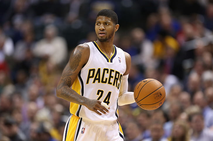 NBA, basketball, Indiana Pacers, Paul George, sports, HD wallpaper
