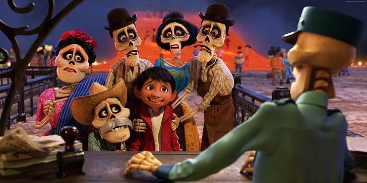 best animation movies, 5k, Coco, HD wallpaper
