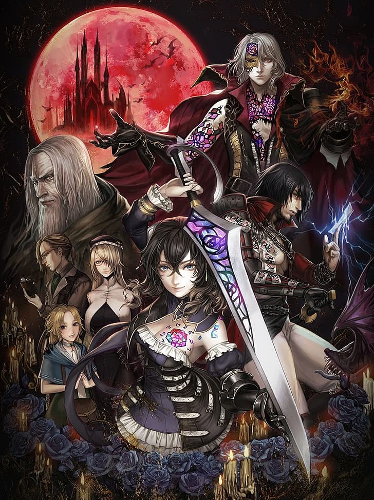 Miriam (Bloodstained), Bloodstained: Ritual of the Night, Johannes (Bloodstained), HD wallpaper