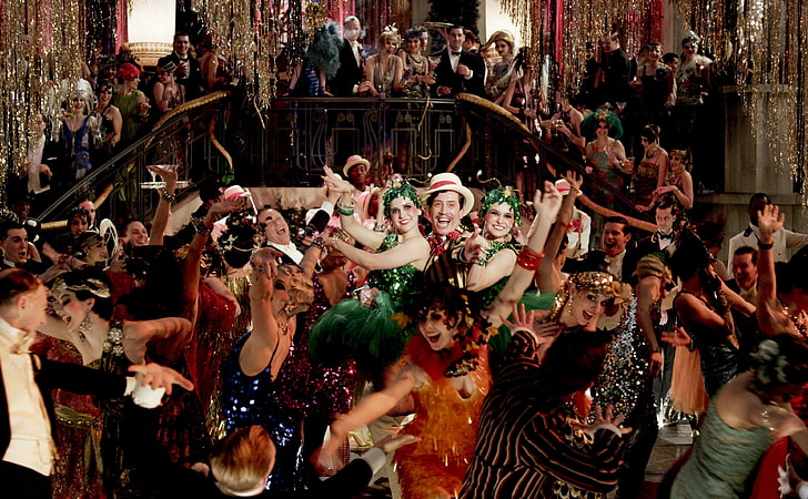 The Great Gatsby Party, men's white hat, Movies, Other Movies, HD wallpaper