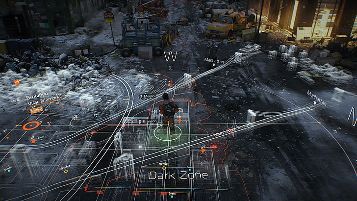 video games, Tom Clancy's The Division, architecture, city
