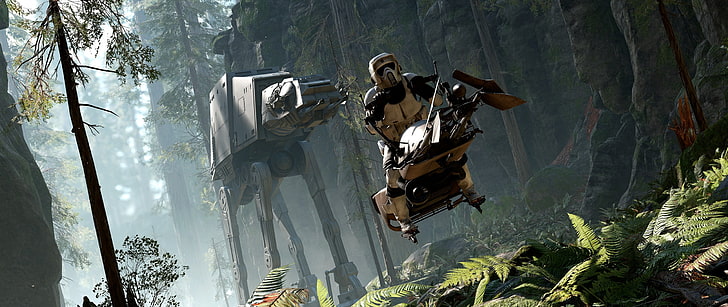 Star Wars game screenshot, Star Wars: Battlefront, video games, HD wallpaper