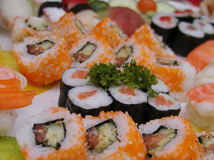 HD wallpaper: asian, fish, food, japan, japanese, oriental, seafood ...