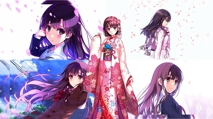 Saenai Heroine no Sodatekata, anime girls, Megumi Katou, HD wallpaper