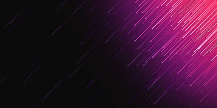 purple, Starfall, xiaomi, HD wallpaper