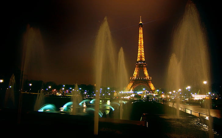 Paris, Eiffel Tower, France, HD wallpaper