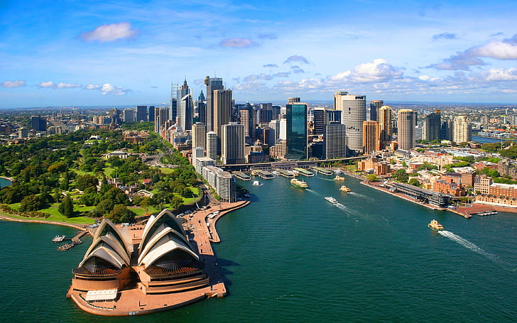Sydney Australia Circular Quay Skyline