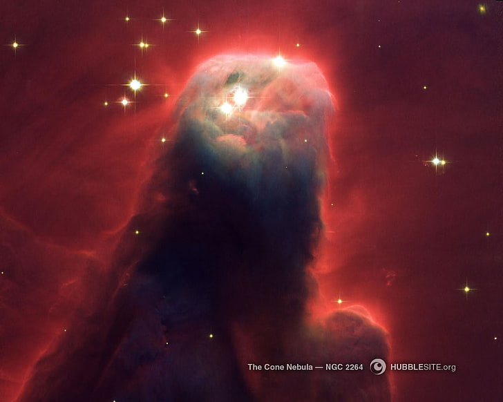 The Cone Nebula wallpaper, space, stars, space art, night, arts culture and entertainment
