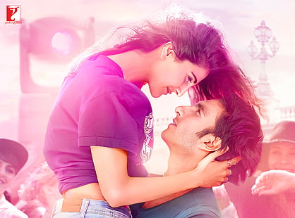 HD wallpaper: man and woman kissing with Befikre overlay text, Ranveer  Singh | Wallpaper Flare