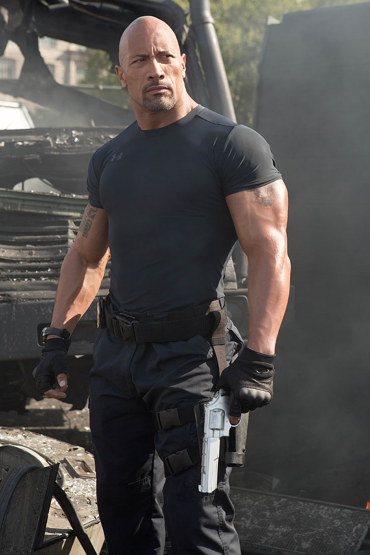 Dwayne Johnson, Fast And Furious, adult, men, sport, one person