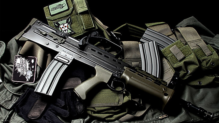 Airsoft guns L85 Rifle Entertainment Other HD Art, Military, Rifles, HD wallpaper