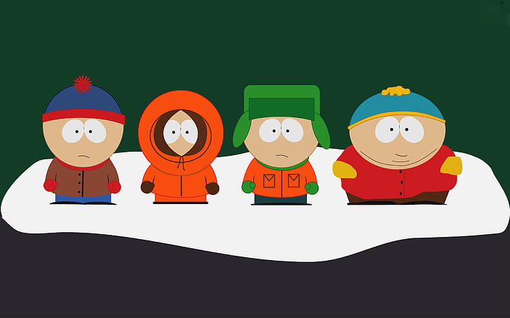 South Park, Eric Cartman, Kenny McCormick, Kyle Broflovski