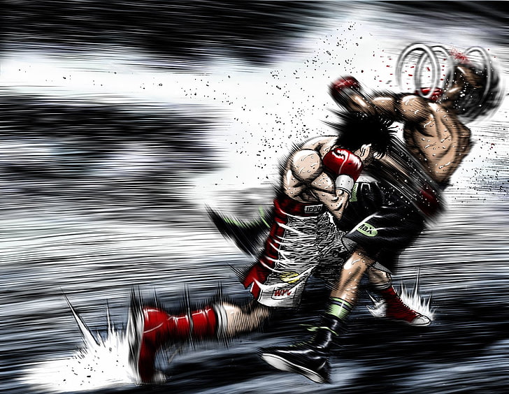 Hajime No Ippo digital wallpaper, Sports, Boxing