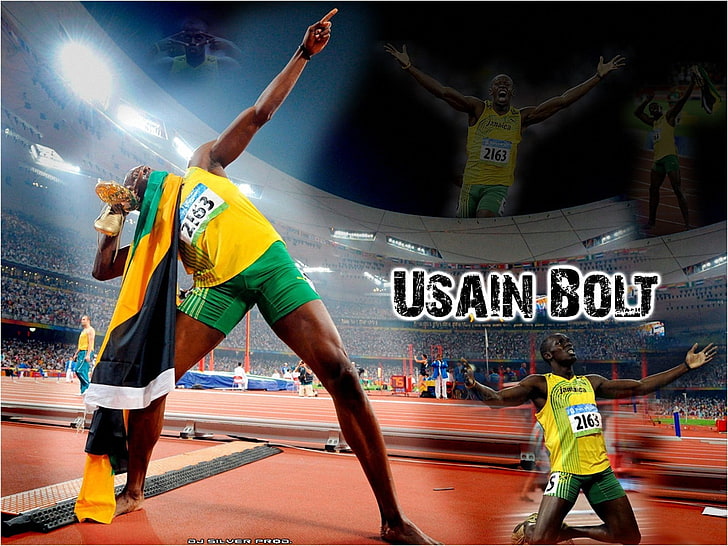 Usain Bolt - World's Fastest Ma, Usan Bolt wallpaper, Sports, HD wallpaper