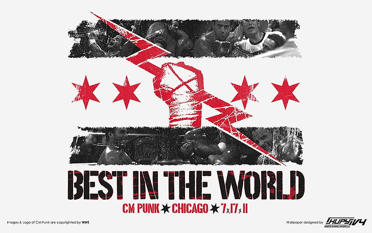 HD wallpaper: CM Punk, fist - Wallpaper Flare
