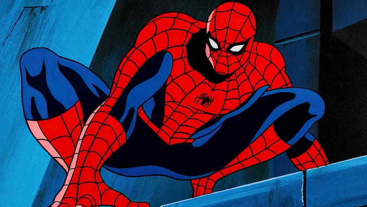 Spider-Man, Spider-Man: The Animated Series, animation, cartoon, HD wallpaper