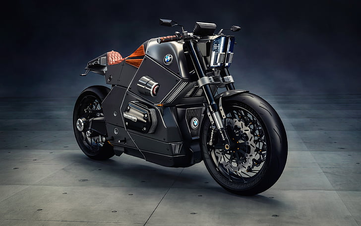 BMW Urban Racer, Concept bikes, Electric bike, 4K