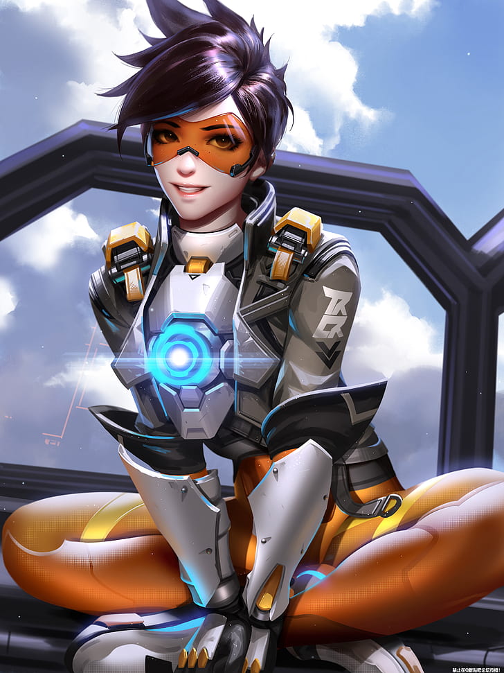 HD wallpaper: Tracer (Overwatch), video games, video game girls, fantasy  girl