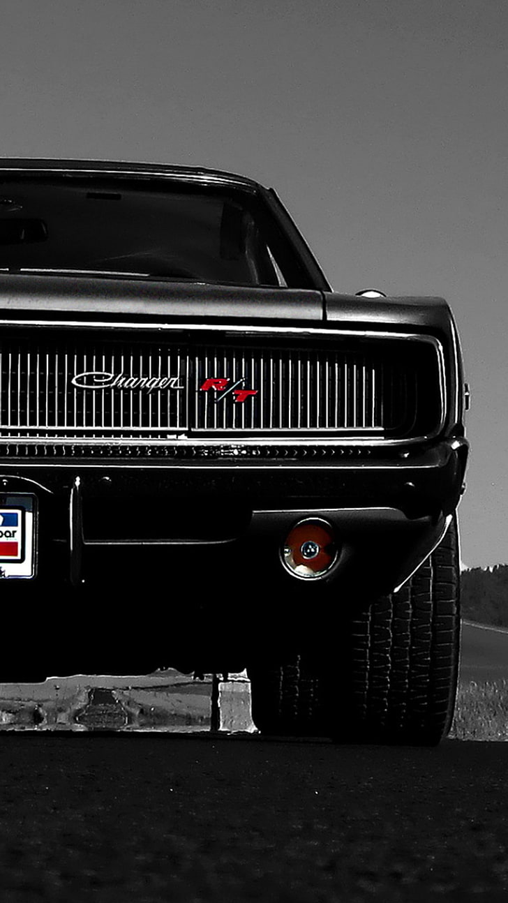 tires, muscle cars, Dodge, Dodge Charger RT, American cars