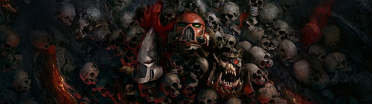 ork, Warhammer 40, 000, 000: Dawn of War  III, Eldar, space marines, HD wallpaper