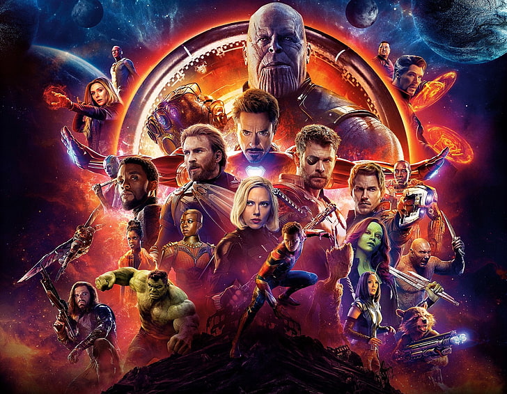Marvel Avengers Infinity War digital wallpaper, Movie, Avengers: Infinity War, HD wallpaper