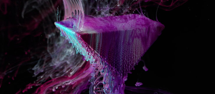 liquid, purple, triangle, pink color, indoors, no people, close-up