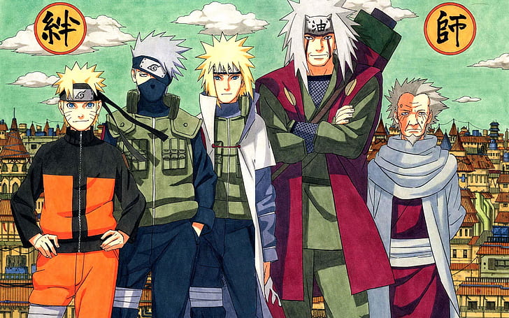 Naruto, Naruto Shippuden, Yondaime, HD wallpaper