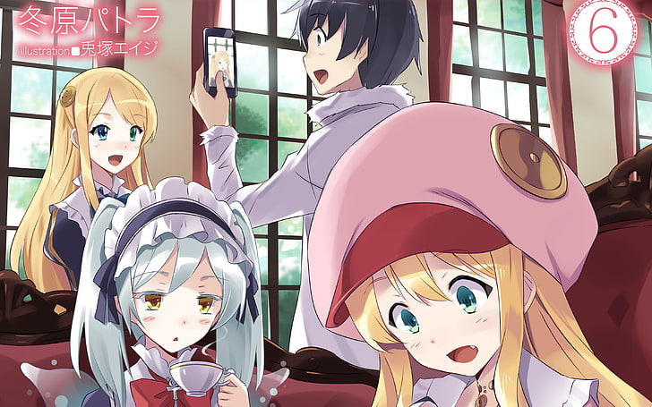 Isekai wa smartphone to tomo ni  Cute anime character, Anime, Anime  characters