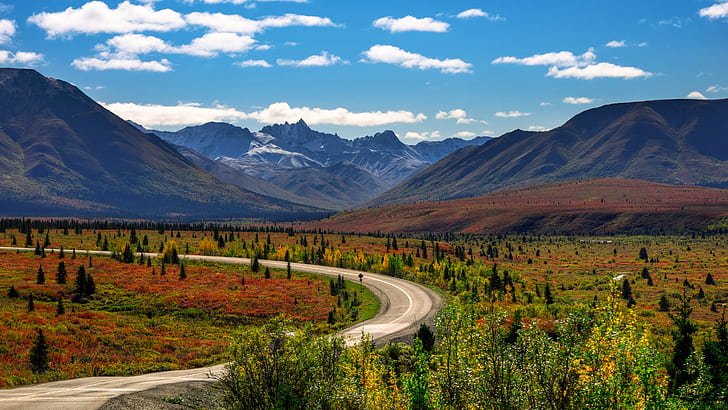 National Park Denali Alaska Wallpaper Hd For Desktop Full Screen 1080p, HD wallpaper