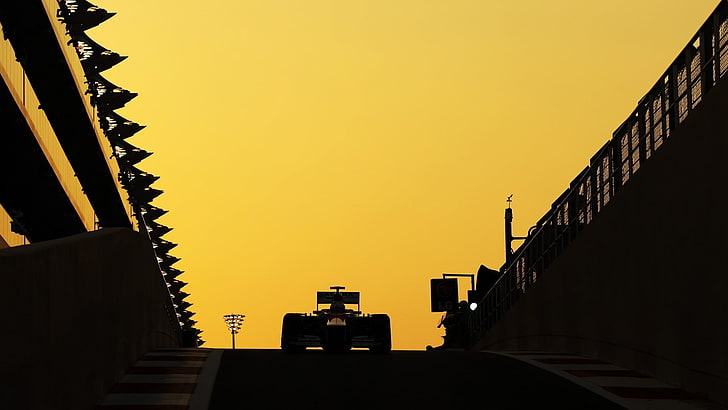 formula 1 car, Force India F1 Team, Yas Marina Circuit, Abu Dhabi