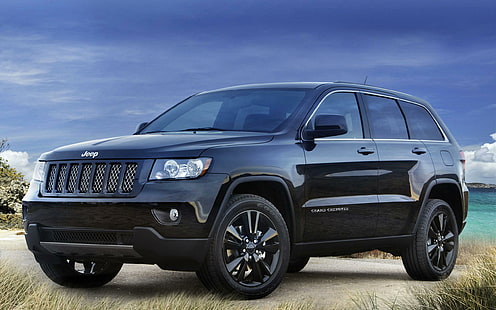 Hd Wallpaper Hooked Up Jeep Gr Cherokee Hdr Garage Cars Wallpaper Flare