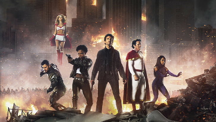 group of people superhero movie, Powers, Season 2, BEST TV SERIES, HD wallpaper