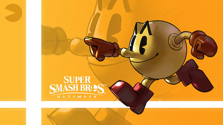 Video Game, Super Smash Bros. Ultimate, Pac-Man, HD wallpaper