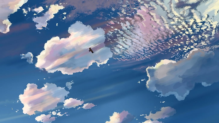 children who chase lost voices, sky, cloud - sky, nature, no people, HD wallpaper