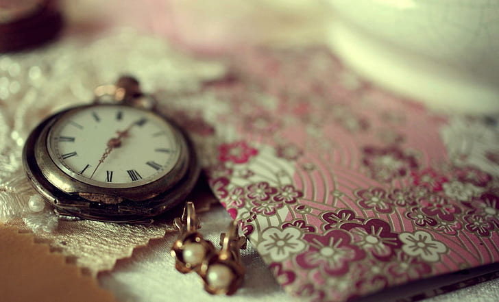 Pocket Watch ! ~, time, 3d and abstract, HD wallpaper